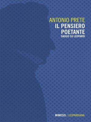 cover image of Il pensiero poetante